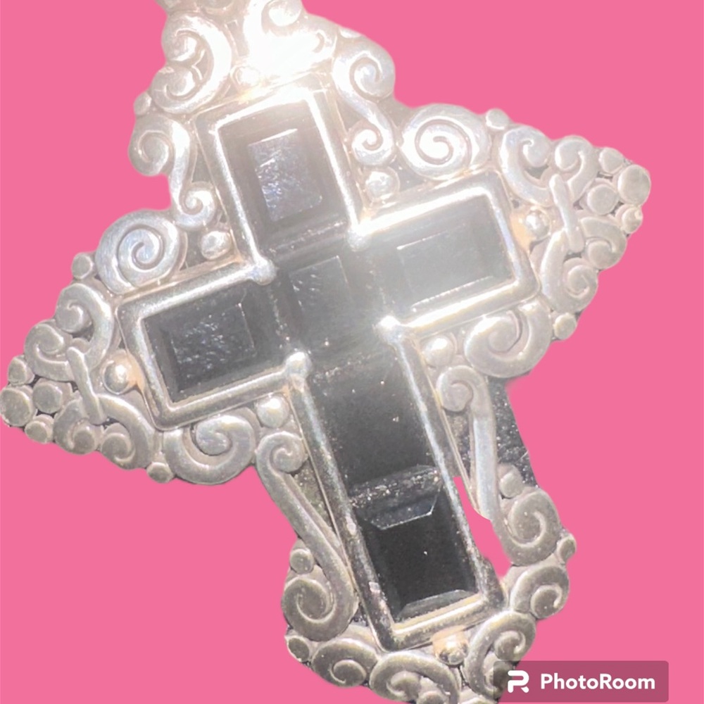 Brighton retired necklace. Black